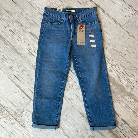 NWT Levis 311 shaping skinny capri - Picture 6 of 6
